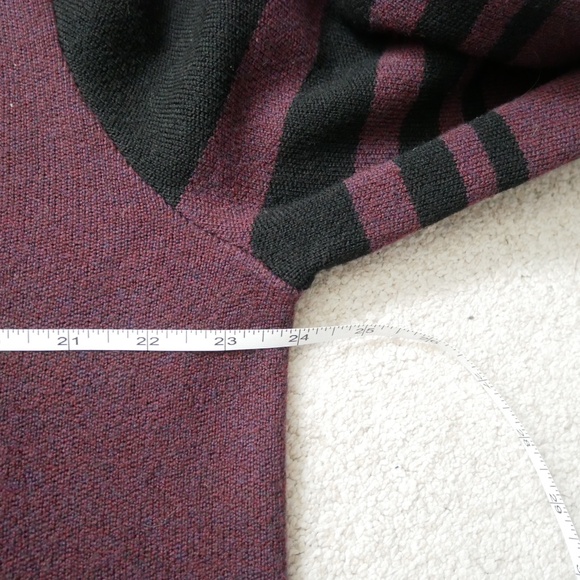 Todd Snyder 100% Merino Wool Ski Sweater Purple - Picture 2 of 6